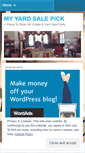 Mobile Screenshot of myyardsalepick.com